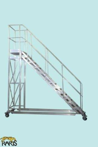 Platforma dubla aluminiu la 45°, RARIS, mobila, Gmax: 200 kg – tip PN45D
